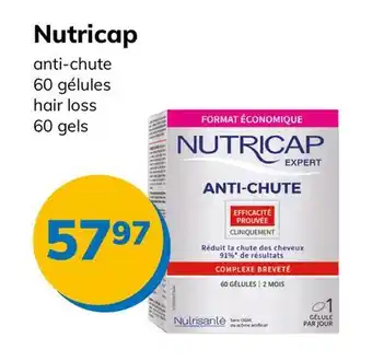 Accès pharma Nutricap hair loss 60 gels offer