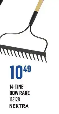 Canac 14-Tine Bow Rake offer