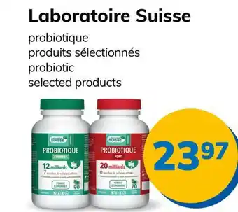 Accès pharma Laboratoire Suisse probiotic offer
