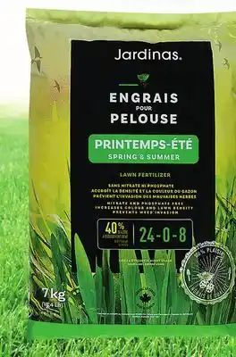 Canac Spring/Summer Lawn Fertilizer offer