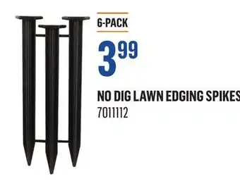 Canac No Dig Lawn Edging Spikes offer