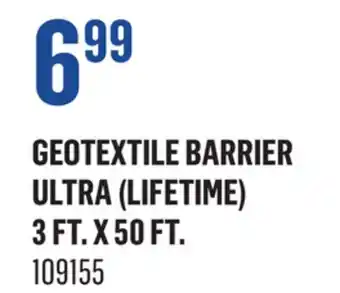 Canac Geotextile Barrier Ultra (Lifetime) offer