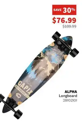 Sports Experts CAPIX Alpha Longboard offer