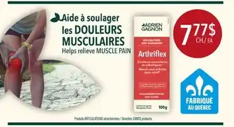 Accès pharma ADRIEN GAGNON Arthriflex offer