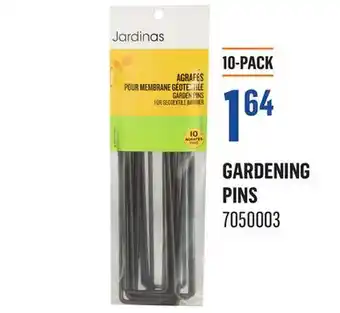 Canac Gardening Pins offer