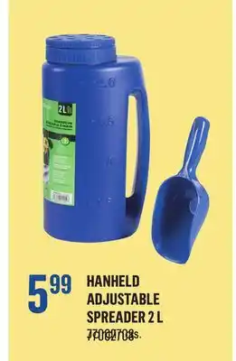 Canac Hanheld Adjustable Spreader 2 L offer