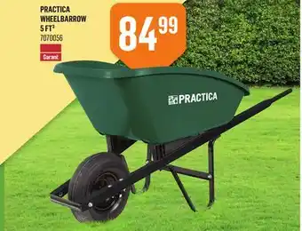 Canac Practica Wheelbarrow 5 ft³ offer