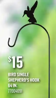 Canac Bird Single Shepherd's Hook 64 in offer