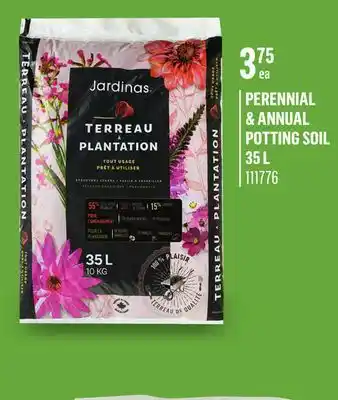 Canac Perennial & Annual Potting Soil 35 L offer