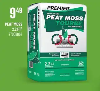 Canac Peat Moss 2.2 ft³ offer