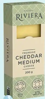 Avril Fromage cheddar medium sans lactose offer