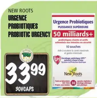 Marches Tau NEW ROOTS URGENCE PROBIOTIQUES offer