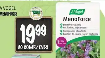 Marches Tau A VOGEL MENOFORCE offer