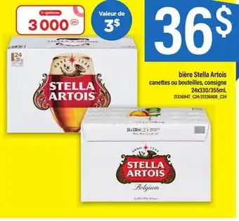 Maxi BIÈRE STELLA ARTOIS offer