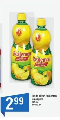 Maxi JUS DE CITRON REALEMON, 945 ML offer