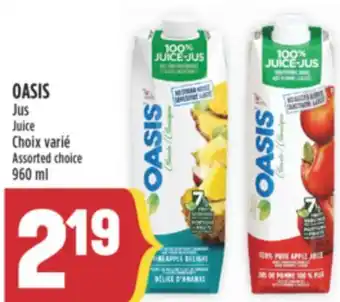 Marché Adonis OASIS JUS offer