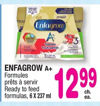 Jean Coutu ENFAGROW A+ Ready to feed formulas offer