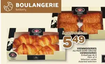 Marches Tradition AU PAIN DORÉ ORIGINE VIENNOISERIES offer