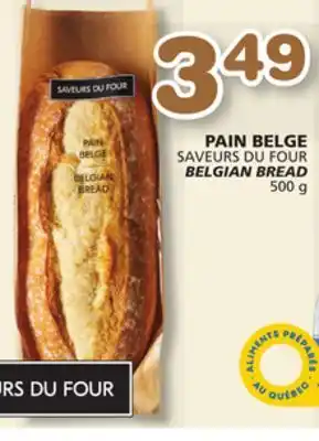 Marches Tradition BELGIAN BREAD offer