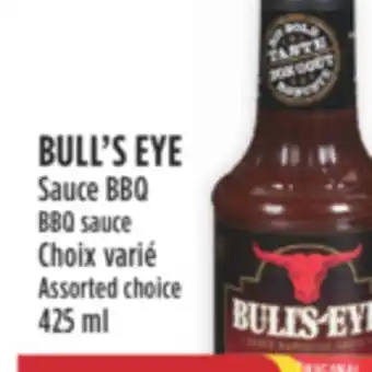 Marché Adonis BULL'S EYE Sauce BBQ offer