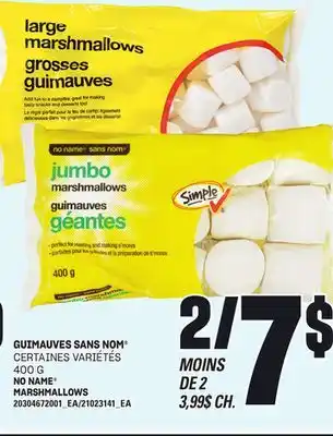 Provigo GUIMAUVES SANS NOM 400 G offer