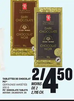 Provigo TABLETTES DE CHOCOLAT PC offer