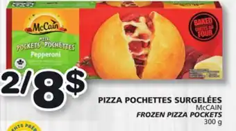 Marches Tradition McCAIN FROZEN PIZZA POCKETS offer