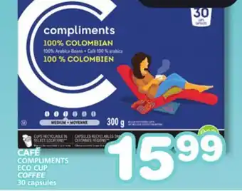 Marches Tradition COMPLIMENTS ECO CUP COFFEE offer