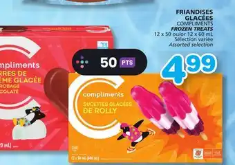 Marches Tradition COMPLIMENTS FROZEN TREATS offer