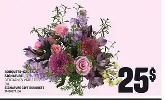 Provigo BOUQUETS-CADEAUX SIGNATURE offer