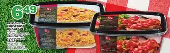 Marches Tradition PLAISIRS GASTRONOMIQUES BRUSCHETTA, COUSCOUS OR SALAD offer