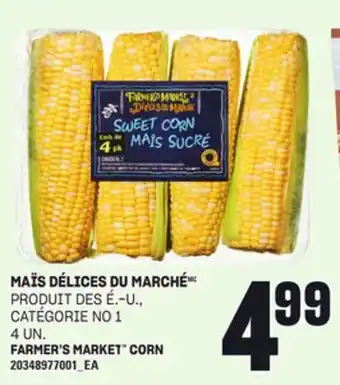 Provigo MAÏS DÉLICES DU MARCHÉ offer