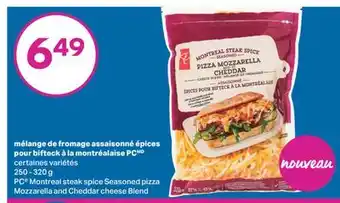 L'Intermarché MÉLANGE DE FROMAGE ASSAISONNÉ ÉPICES POUR BIFTECK À LA MONTRÉALAISE, 250 - 320 G offer