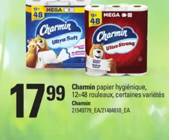Provigo CHARMIN PAPIER HYGIÉNIQUE, 12=48 rouleaux offer