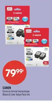 Pharmaprix CANON Black & Color Value Pack ink offer