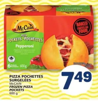 Marché Bonichoix McCAIN FROZEN PIZZA POCKETS offer