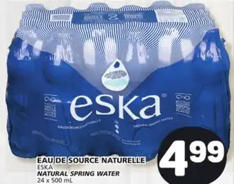 Marché Bonichoix ESKA NATURAL SPRING WATER offer