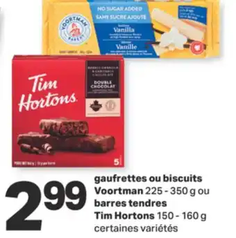 L'Intermarché GAUFRETTES OU BISCUITS 225 - 350 G OU BARRES TENDRES 150 - 160 G offer