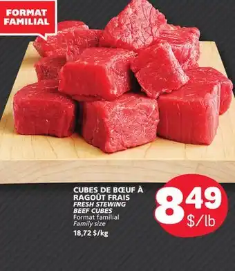 Marché Bonichoix FRESH STEWING BEEF CUBES offer