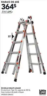 RONA LITTLE GIANT ÉCHELLE MULTI-USAGE offer
