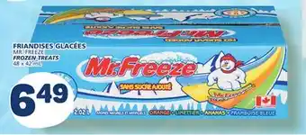 Marché Bonichoix MR. FREEZE FROZEN TREATS offer