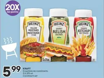 Brunet KRAFT Ensemble de condiments offer