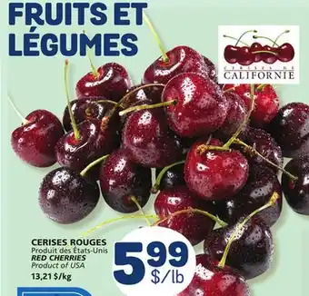 Marché Bonichoix RED CHERRIES offer