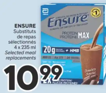 Brunet ENSURE Substituts de repas sélectionnés offer