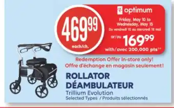Wellwise by Shoppers ROLLATOR DÉAMBULATEUR offer