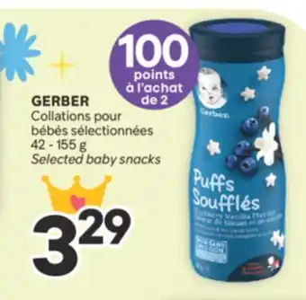 Brunet GERBER Collations pour bébés sélectionnées offer
