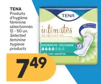 Brunet TENA Produits d'hygiène féminine sélectionnés offer