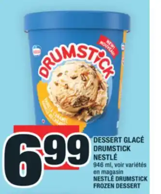 Super C DESSERT GLACÉ DRUMSTICK NÉSTLE | NESTLÉ DRUMSTICK FROZEN DESSERT offer