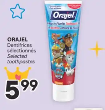 Brunet ORAJEL Dentifrices sélectionnés offer