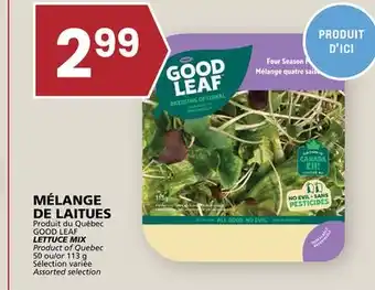 Rachelle-Bery Grocery GOOD LEAF LETTUCE MIX offer